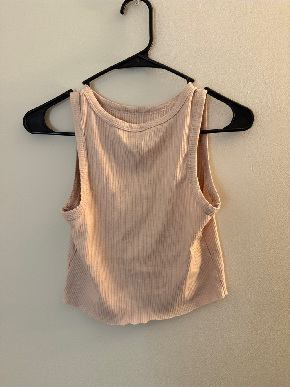 Nine West Blush Ribbed Tank